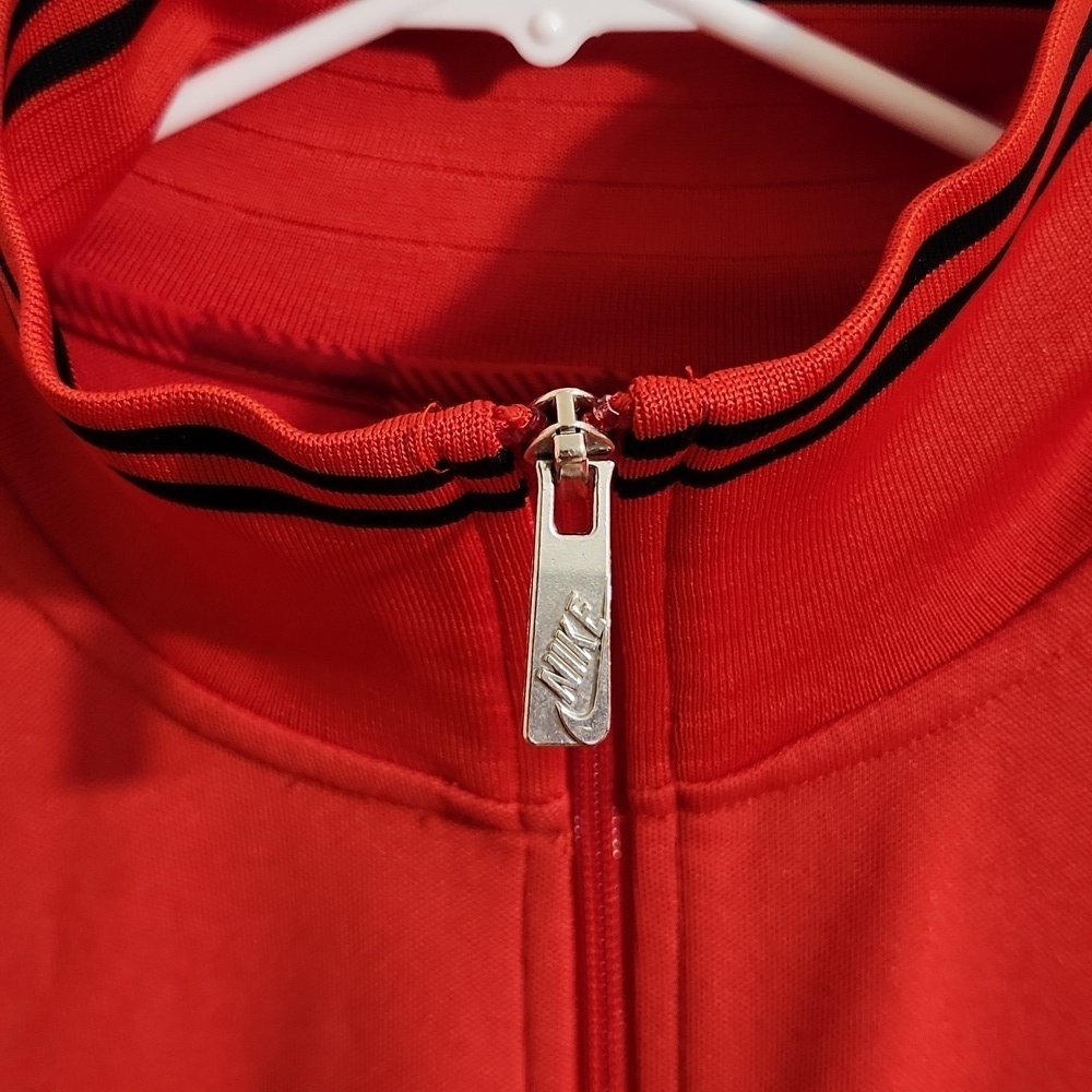 Vintage Y2K Nike Manchester United Track Jacket Full Zip Sz XL Soccer Futbol EUC - Picture 4 of 14